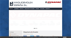 Desktop Screenshot of maquidemolex.com